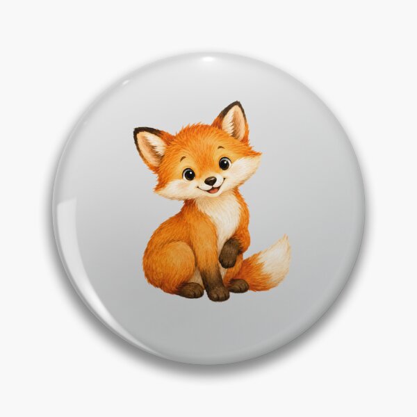 Item preview, adorable fox designed and sold by 123ks.