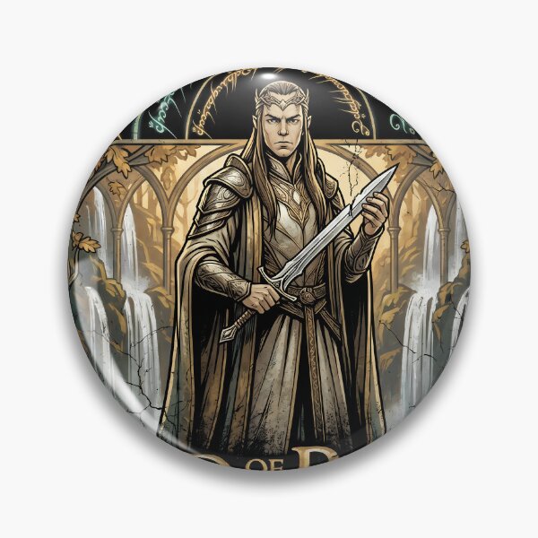 Item preview, Lord of the Rings Elrond of Rivendell Poster designed and sold by Senpaiwaves.