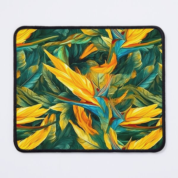 Item preview, Bold Strelitzia – Designer Tropical Pattern designed and sold by helgekerler.