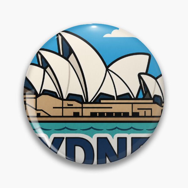 Item preview, Sydney Travel Souvenir - Sydney Australia Illustration designed and sold by VisualArtsOasis.