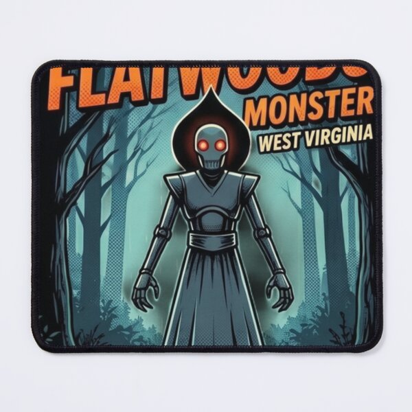 Item preview, The Flatwoods Monster Cryptid – Horror Comic Design designed and sold by redsharkuk.