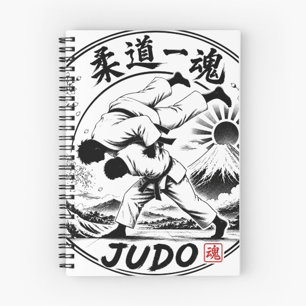 Item preview, Judo Ikkon One Soul Japanese Kamon Judo Sticker/T-Shirt Art designed and sold by Locker39.