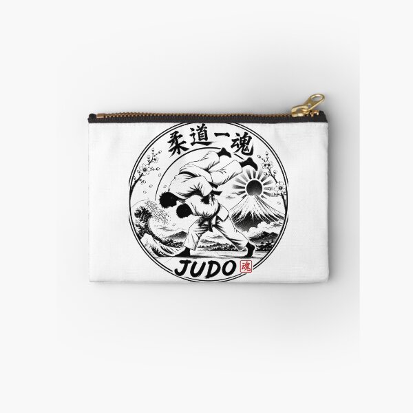 Item preview, Judo Ikkon One Soul Japanese Kamon Judo Sticker/T-Shirt Art designed and sold by Locker39.