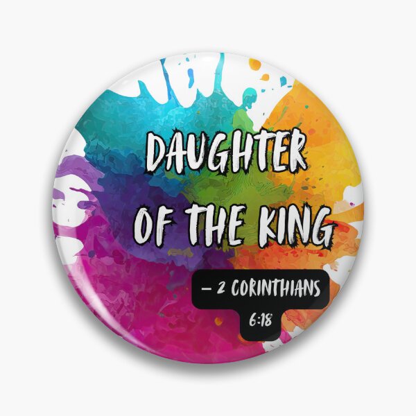 Item preview, Colourful splash - Daughter of the King designed and sold by The Tired Mamma.