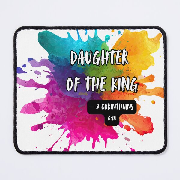 Item preview, Colourful splash - Daughter of the King designed and sold by The Tired Mamma.