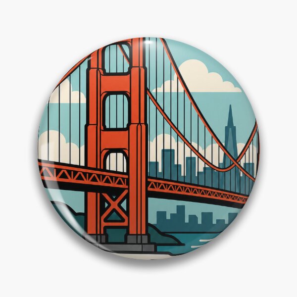 Item preview, San Francisco Travel Souvenir - San Francisco USA Illustration designed and sold by VisualArtsOasis.