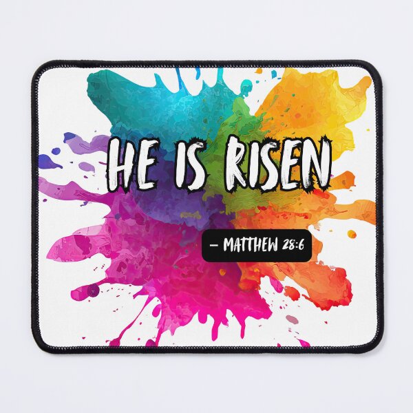 Item preview, Colourful splash - He Is Risen designed and sold by The Tired Mamma.