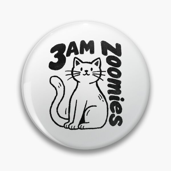 Item preview, 3AM Zoomies Cat  designed and sold by SugarCore.