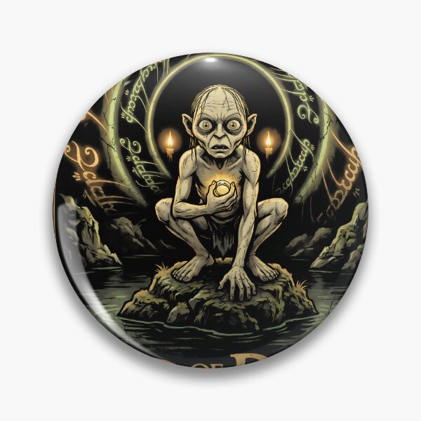Item preview, Lord of the Rings My Precious Gollum Poster designed and sold by Senpaiwaves.