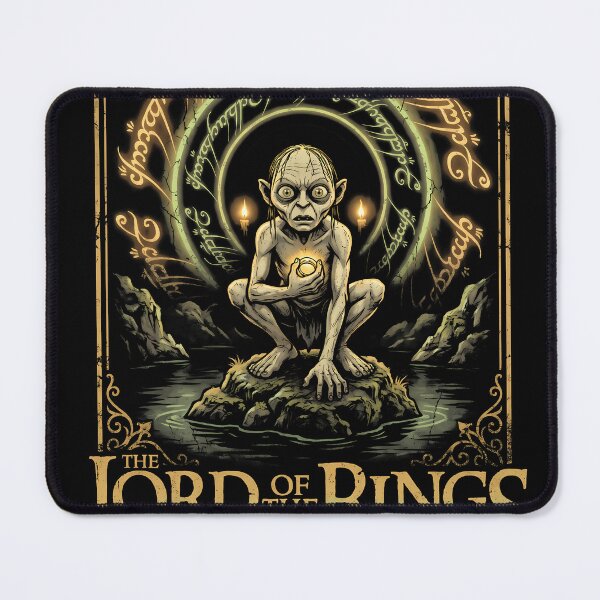 Item preview, Lord of the Rings My Precious Gollum Poster designed and sold by Senpaiwaves.