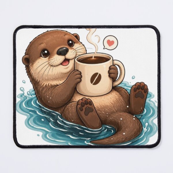 Item preview, Coffee Otter designed and sold by Pond21.