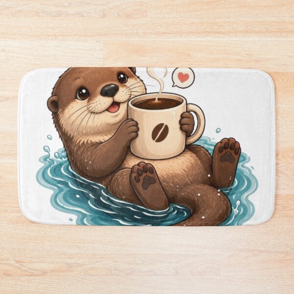 Item preview, Coffee Otter designed and sold by Pond21.