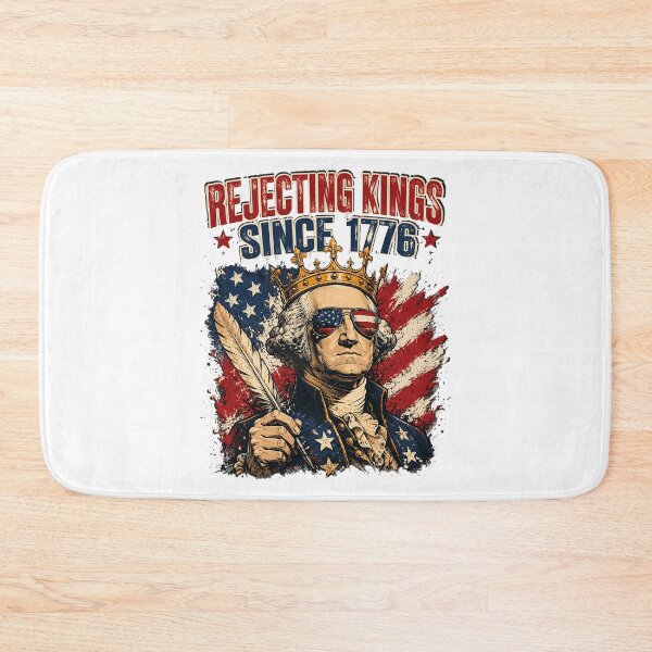 Item preview, Rejecting Kings Since 1776 Cool Vintage No Kings 4th of July designed and sold by OlakunleOloroz.