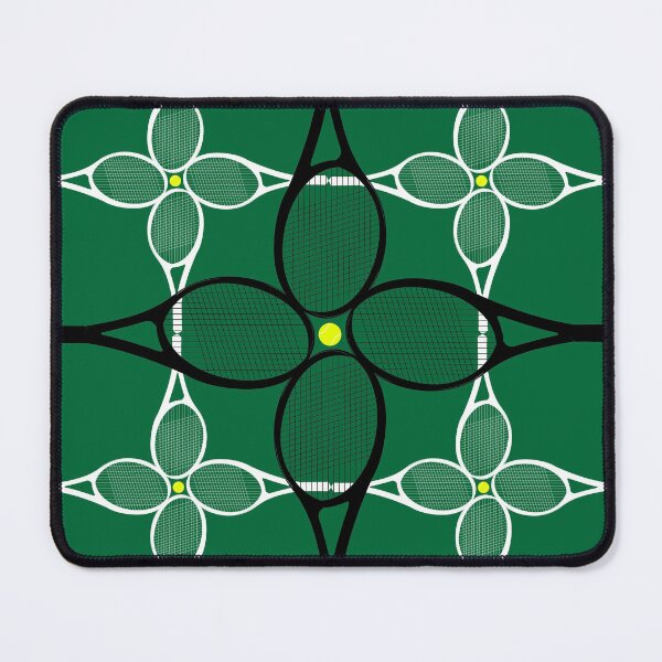 Item preview, Tennis Racket Pattern - Green designed and sold by JoanNinjaHen.