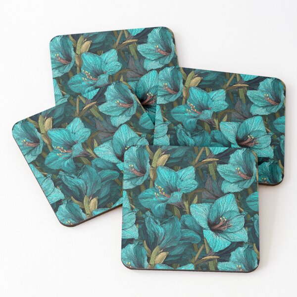 Item preview, Blooming Amaryllis Texture  - Botanical Garden Pattern   - Christmas Gifts For Wife designed and sold by RoyalStarsPatts.
