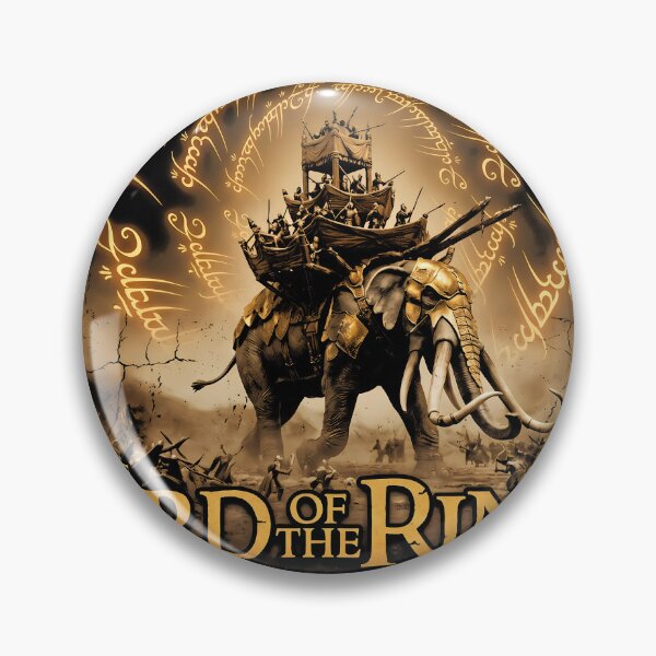Item preview, Lord of the Rings The Mumakil Poster designed and sold by Senpaiwaves.