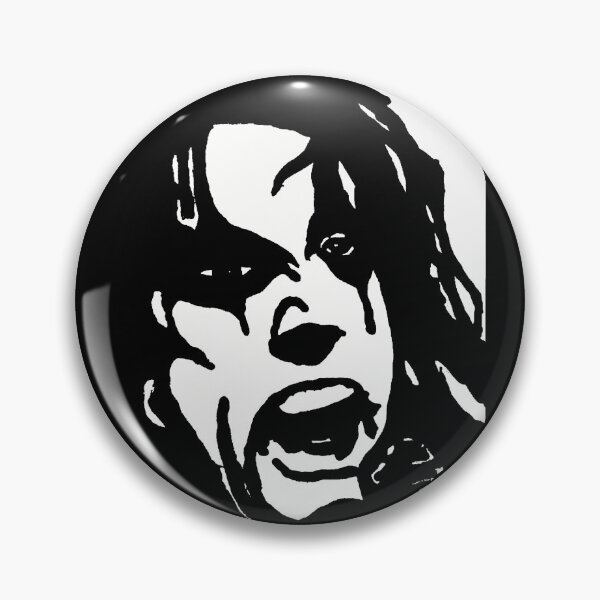 Item preview, Alice Cooper b&w designed and sold by Chad's Fresh Art.