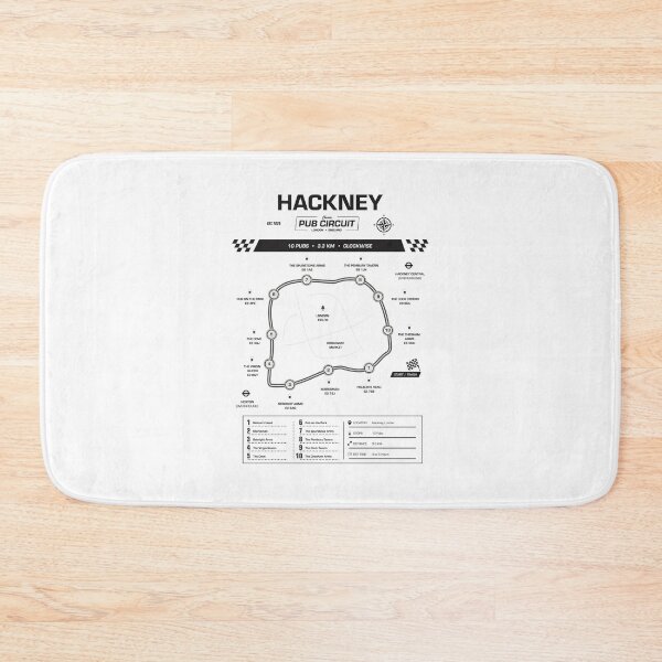 Item preview, Hackney Pub Circuit Heritage Map designed and sold by The Circuit Collection.