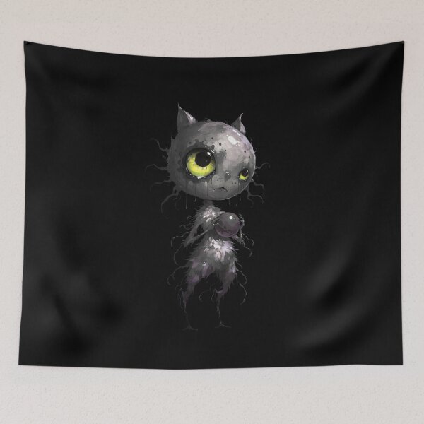 Item preview, kitty horror designed and sold by WellN.