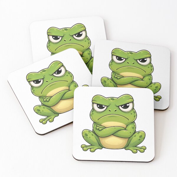 Item preview, Grumpy Frog designed and sold by Pond21.