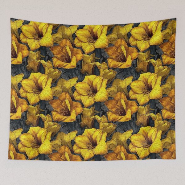 Item preview, Exotic Amaryllis Print  - Birth Flower Pattern   - Christmas Gifts For Women designed and sold by RoyalStarsPatts.