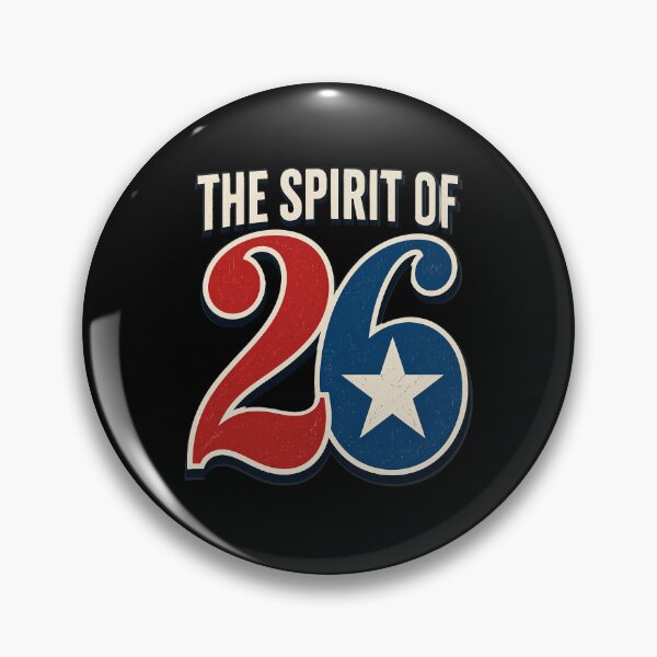 Item preview, The Spirit of 26 Patriotic American Flag July 4th 1776-2026 designed and sold by OlakunleOloroz.