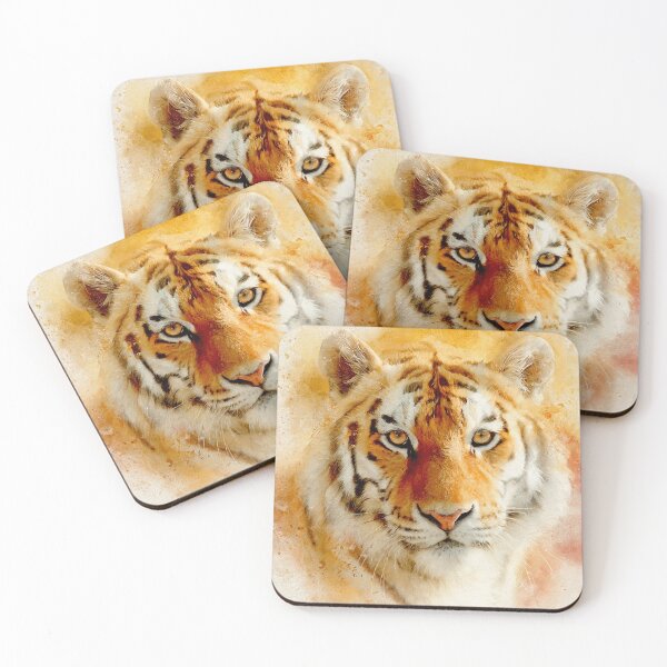 Item preview, Golden Tabby Tiger Front Shot #6 designed and sold by Helios Be. Lavsh.