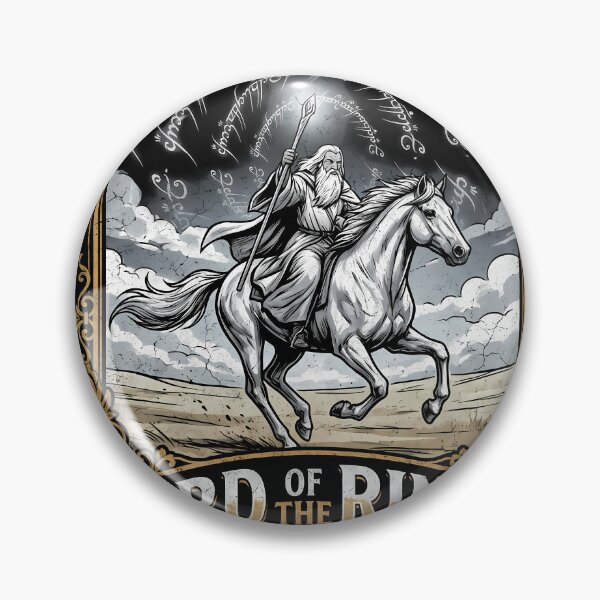 Item preview, Lord of the Rings Shadowfax Poster designed and sold by Senpaiwaves.