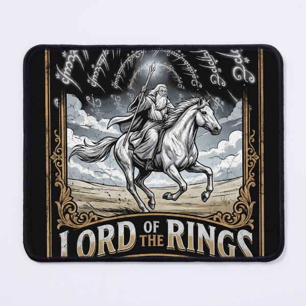 Item preview, Lord of the Rings Shadowfax Poster designed and sold by Senpaiwaves.