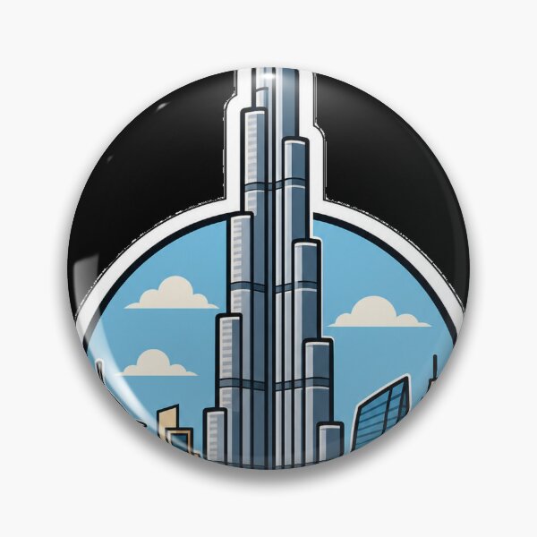Item preview, Dubai Travel Souvenir - Dubai UAE Illustration designed and sold by VisualArtsOasis.
