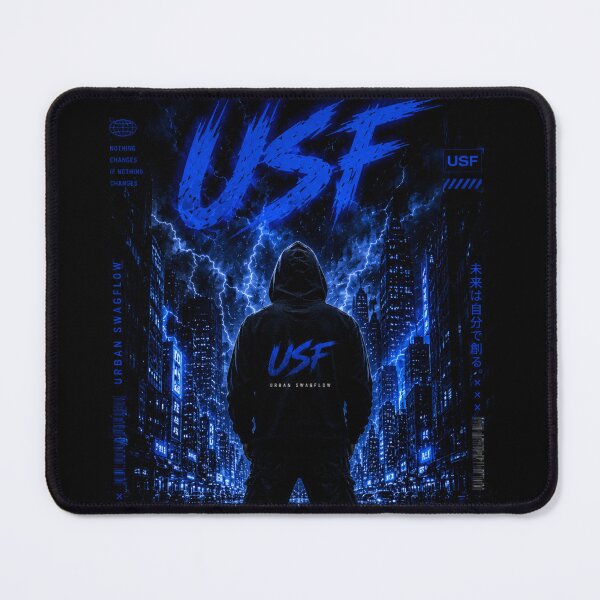 Item preview, USF – Built Different Streetwear Graphic Tee designed and sold by UrbanSwagFlow.
