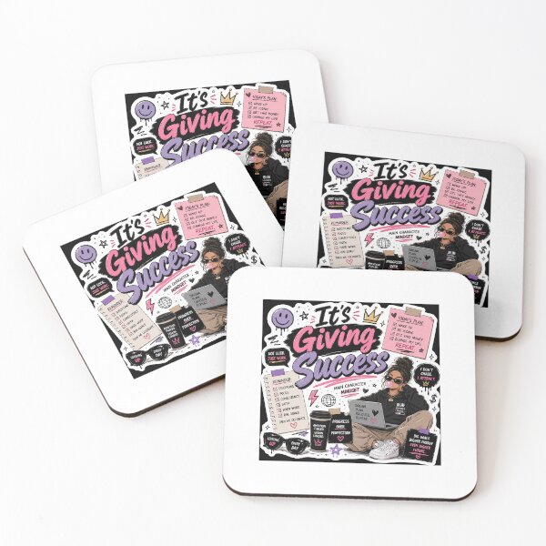 Item preview, It's Giving Success | Main Character Energy Sticker designed and sold by Ananyamalik12.