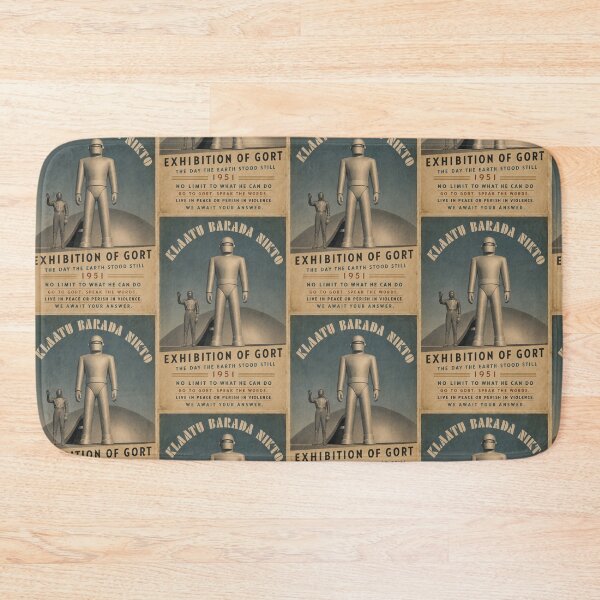 Item preview, Gort Robot Classic SciFi WPA Poster designed and sold by electrovista.