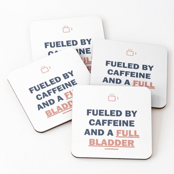 Item preview, Fueled by caffeine and a full bladder - Gift - Light Edition designed and sold by Harlo.co.