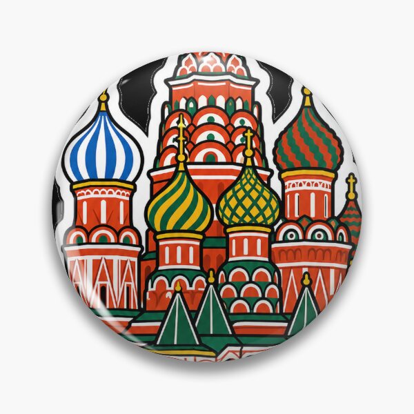Item preview, Moscow Travel Souvenir - Moscow Russia Illustration designed and sold by VisualArtsOasis.