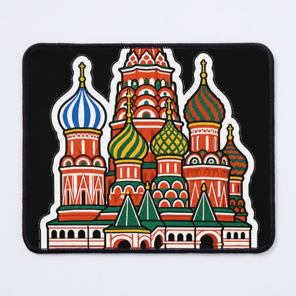 Item preview, Moscow Travel Souvenir - Moscow Russia Illustration designed and sold by VisualArtsOasis.