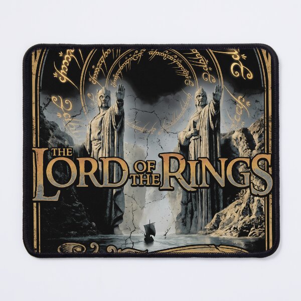 Item preview, Lord of the Rings The Argonath Poster designed and sold by Senpaiwaves.