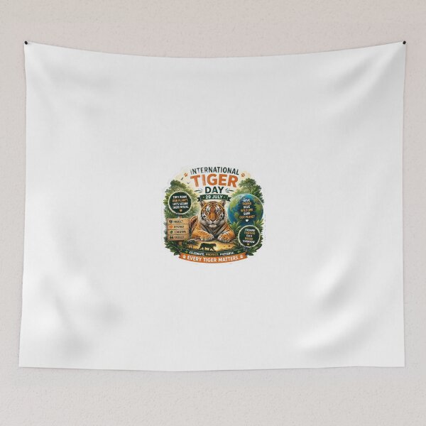 Item preview, International Tiger Day 2026 – Every Tiger Matters designed and sold by Artisan Finds Online.