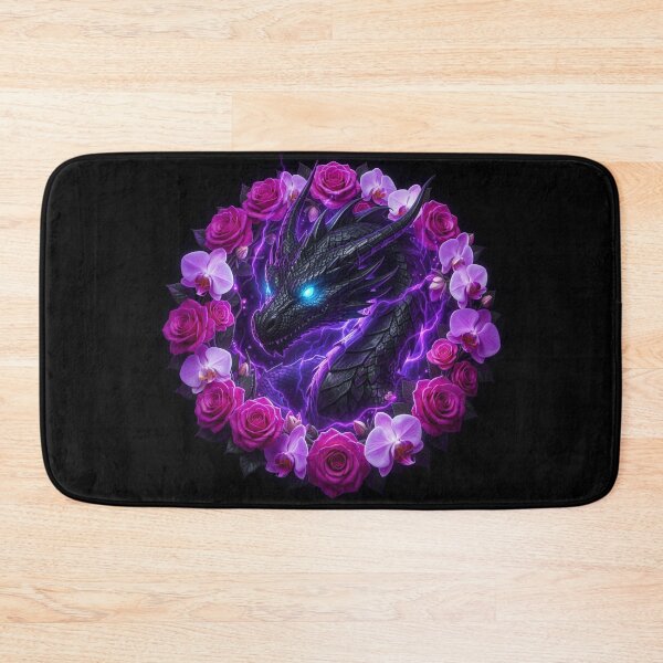 Item preview, Neon Dragon | Floral Frame designed and sold by JanjjaSoulInk.