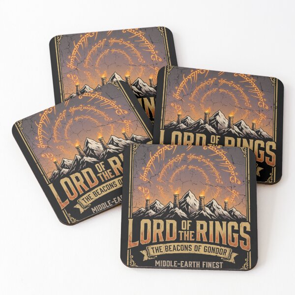 Item preview, Lord of the Rings The Beacons of Gondor Poster designed and sold by Senpaiwaves.