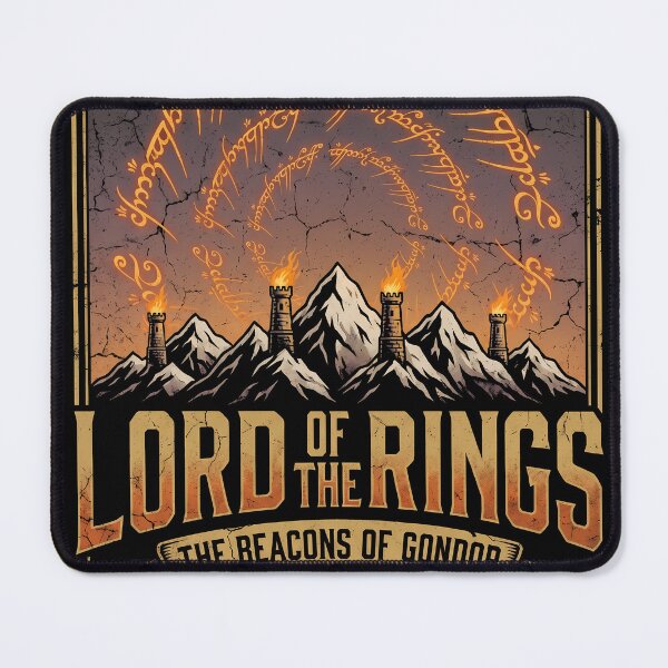 Item preview, Lord of the Rings The Beacons of Gondor Poster designed and sold by Senpaiwaves.