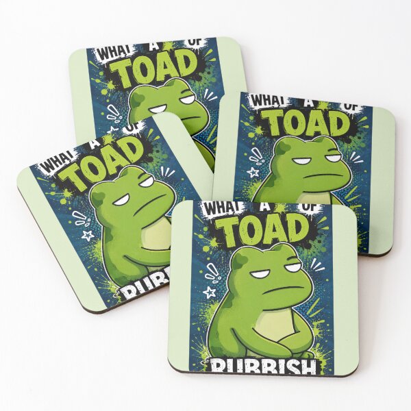 Item preview, What a Load of Toad Rubbish designed and sold by BagFactoryUK.