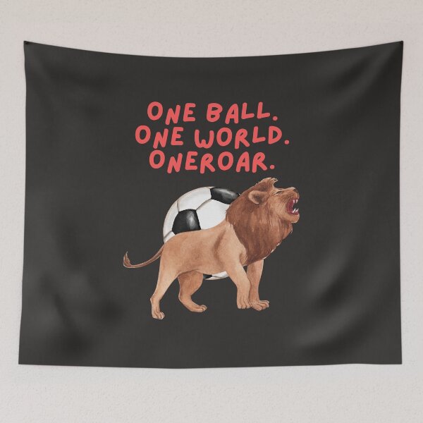 Item preview, One Ball. One World. One Roar designed and sold by SpartanDStore.
