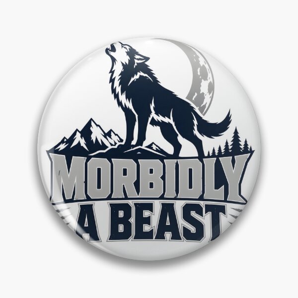 Item preview, My Doctor Said I'm Morbidly A Beast Funny Wolf Alpha Pun Humor T-Shirt designed and sold by ShopOnTheTopp.