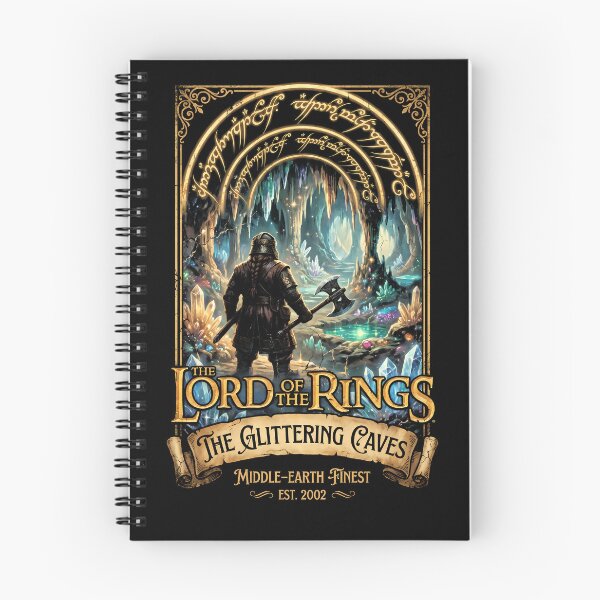 Item preview, Lord of the Rings The Glittering Caves Poster designed and sold by Senpaiwaves.