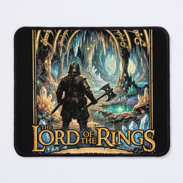 Item preview, Lord of the Rings The Glittering Caves Poster designed and sold by Senpaiwaves.