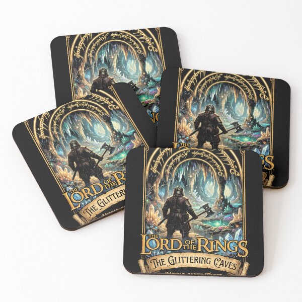 Item preview, Lord of the Rings The Glittering Caves Poster designed and sold by Senpaiwaves.