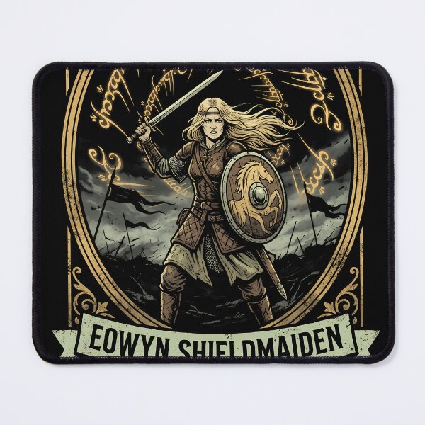Item preview, Lord of the Rings Eowyn Shieldmaiden Poster designed and sold by Senpaiwaves.