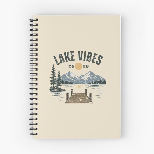 Item preview, Lake Vibes 2026 Retro Grunge Family Vacation Matching Vintage Outdoor Gift  designed and sold by Artycom.