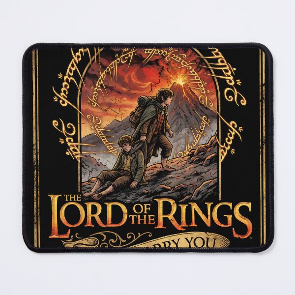 Item preview, Lord of the Rings I Can Carry You Poster designed and sold by Senpaiwaves.